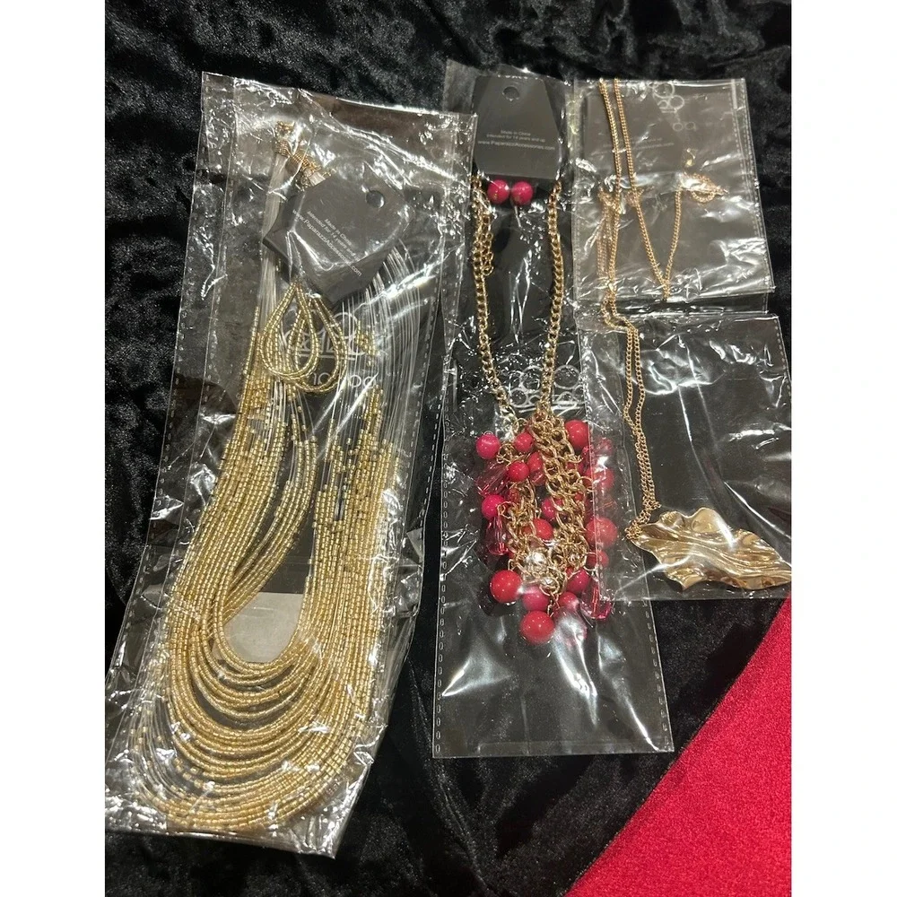 Paparazzi Jewelry Necklace Earrings Bracelet Ring Mixed Lot of 50- NO‎ JUNK New!